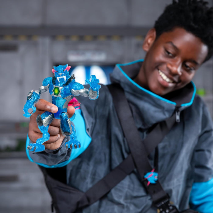 MrBeast Lab Mutators; Mutiere das ultimative Biest. Experimentiere und erschaffe die Stealth Panther-Actionfigur von MrBeast. 3 zum Sammeln, Iconic Panther, Stealth Panther