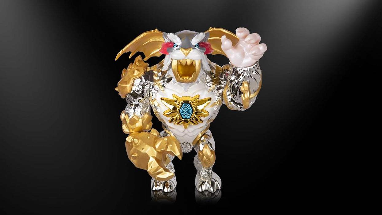 MrBeast Lab à collectionner, Apex Beast Tiger, 15,8 cm, Très détaillé, Emballage de qualité, 13 points d’articulation, Mâchoire puissante, 2 à collectionner, Apex Beast Tiger et Apex Beast