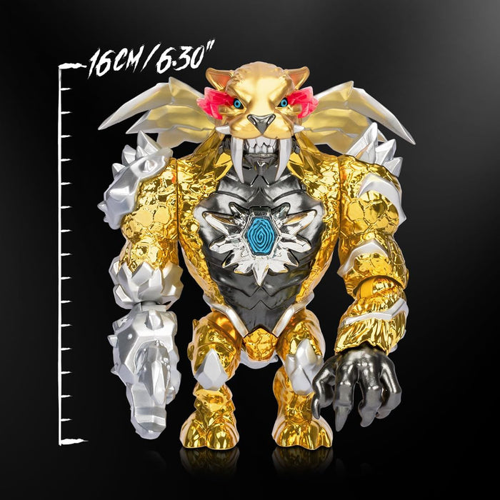 MrBeast Lab à collectionner, Apex Beast Panther, 15,8 cm, Très détaillée, Emballage de qualité, 13 points d’articulation, Mâchoire puissante, 2 à collectionner, Apex Beast Tiger et Apex Beast