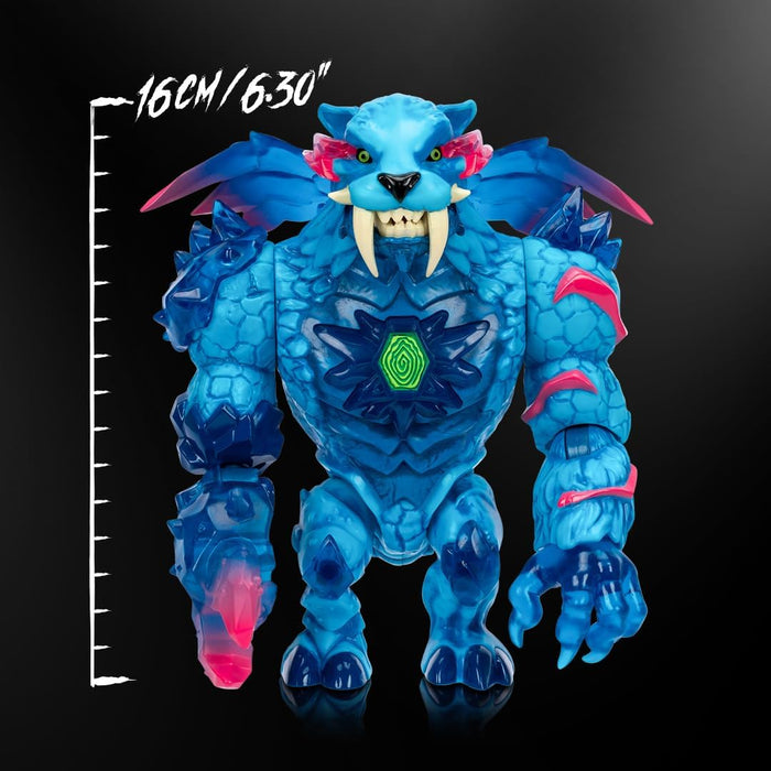 MrBeast Lab à collectionner, Apex Beast Panther, 15,8 cm, Très détaillée, Emballage de qualité, 13 points d’articulation, Mâchoire puissante, 2 à collectionner, Apex Beast Tiger et Apex Beast
