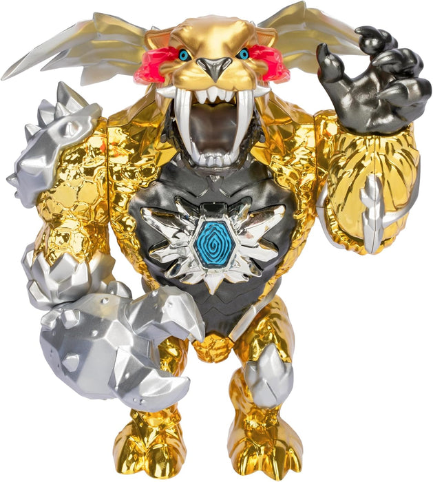 MrBeast Lab à collectionner, Apex Beast Panther, 15,8 cm, Très détaillée, Emballage de qualité, 13 points d’articulation, Mâchoire puissante, 2 à collectionner, Apex Beast Tiger et Apex Beast