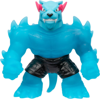 MrBeast Lab – dehnbarer Hypercharged Panther der Heroes of Goo Jit Zu; Drücke + dehne den Panther von MrBeast bis zu 3x in seiner Größe; Sammle alle 3 Figuren; Iconic, Hypercharged &