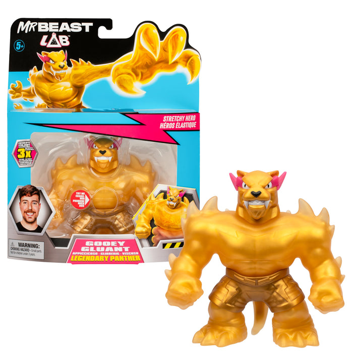 MrBeast Lab 24738 Dehnbare Figur der Heroes of GOO JIT Zu, biegsamer