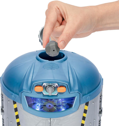 MINIONS Despicable Me 4 Mega Transformation Chamber Transform AVL Jerry Into Mega Jerry Chamber Opens Out To Transform Into An AVL Training Centre Playset