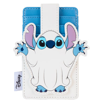 Loungefly Disney Stitch Ghost Custom Glow Cardholder, Multicolor, Cardholder