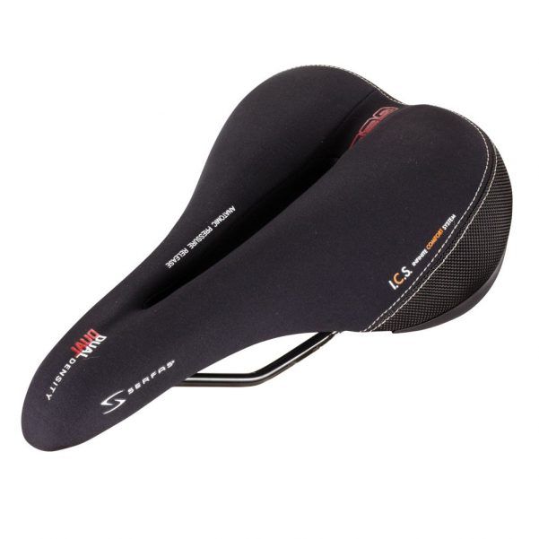 Serfas Dual Density Saddle Mens Cutout