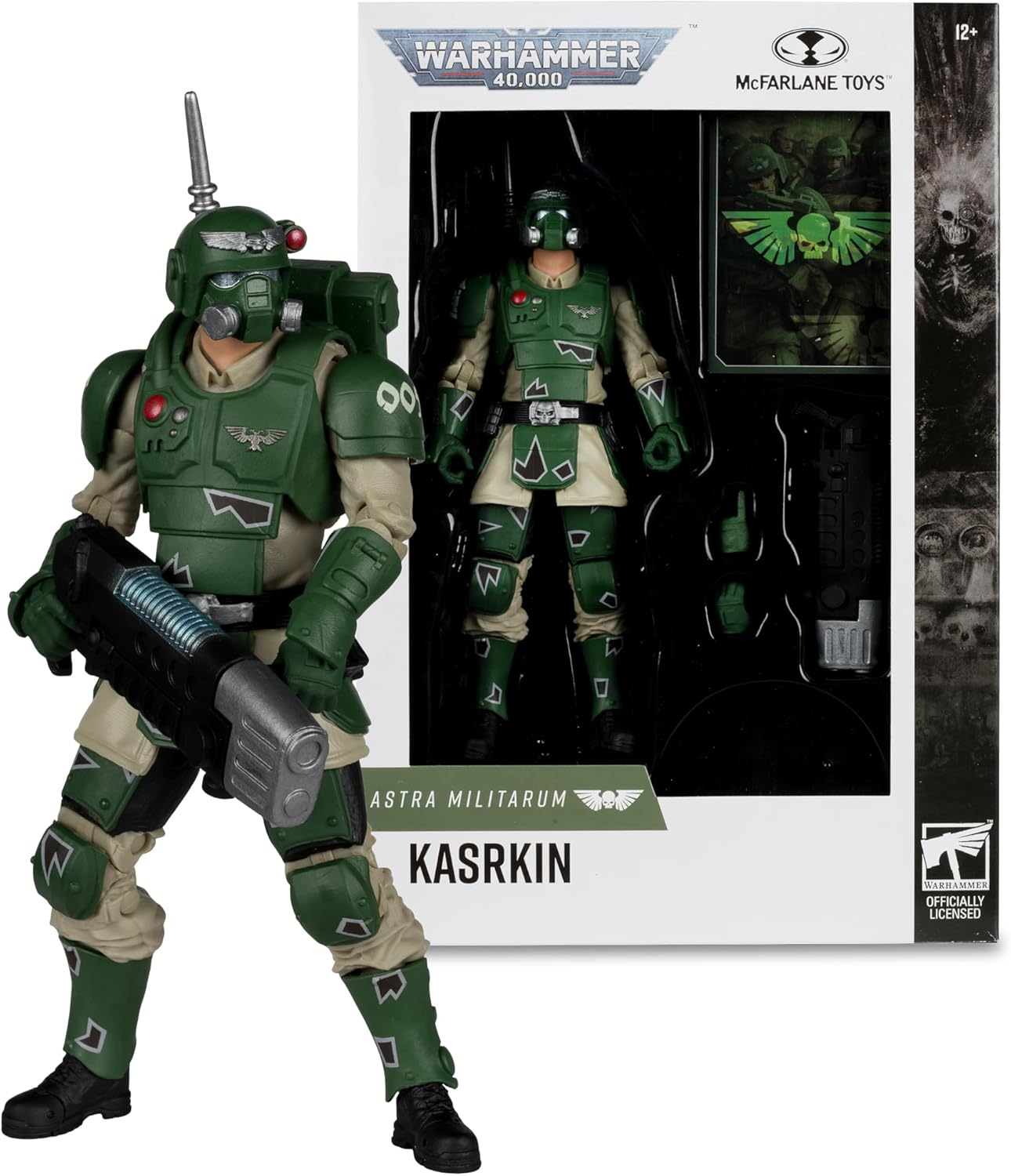 McFarlane Warhammer 40,000 Kasrkin (Astra Militarum) 7in Figure Toys