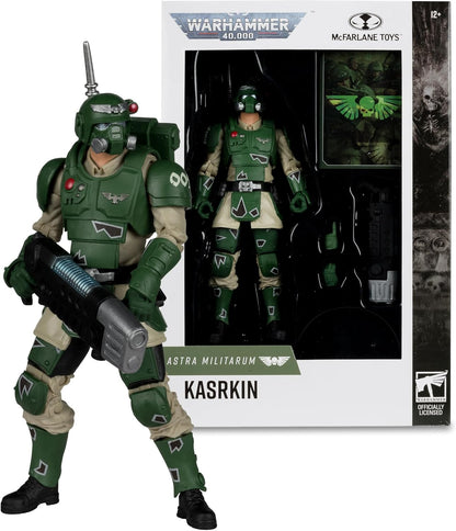 McFarlane Warhammer 40,000 Kasrkin (Astra Militarum) 7in Figure Toys
