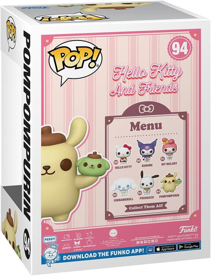 Funko Pop! Sanrio: HK - Pompompurin - Pompom - Hello Kitty - Collectable Vinyl Figure - Gift Idea - Official Merchandise - Toys for Kids & Adults - Cartoons Fans - Model Figure for Collectors