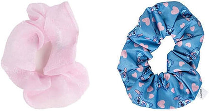 CERDÁ LIFE'S LITTLE MOMENTS -Stitch Beauty Set - Blue Colour - Complete Set - Includes Hairbrush, 2 Hair Pigtails and Case - Original Product