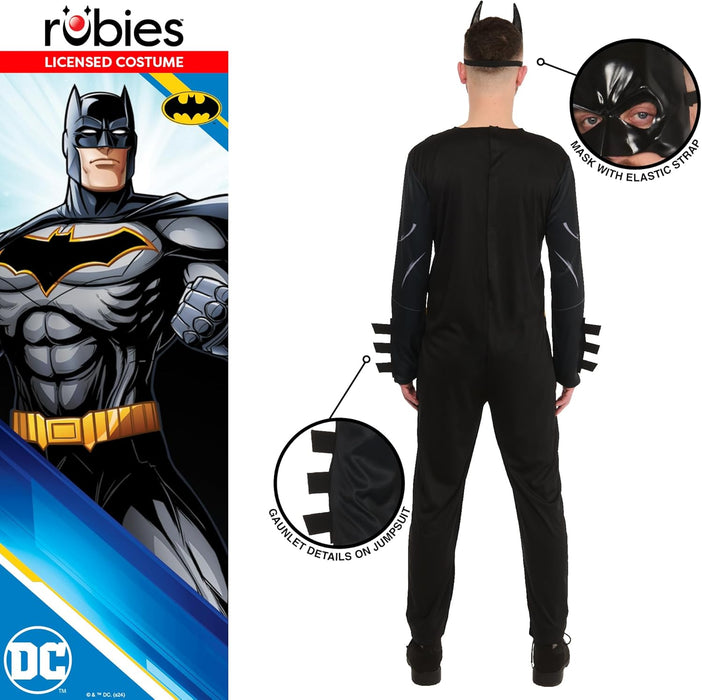 Rubie's Official DC Batman Adult Costume, Adult Superhero Fancy Dress