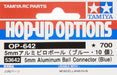 TAMIYA Ball Head Aluminium 5 mm (Blue