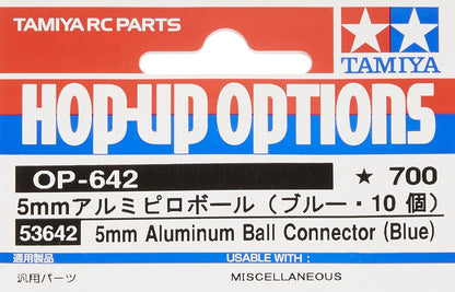 TAMIYA Ball Head Aluminium 5 mm (Blue