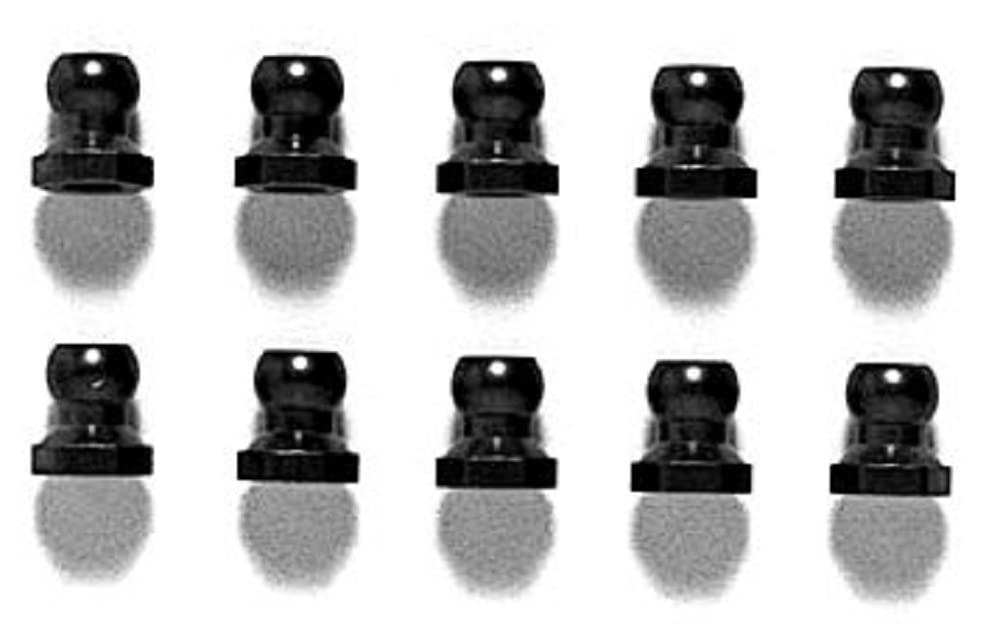 Tamiya 300053599 – Aluminium Ball Groove Fluoride, 5 mm, Pack of 10