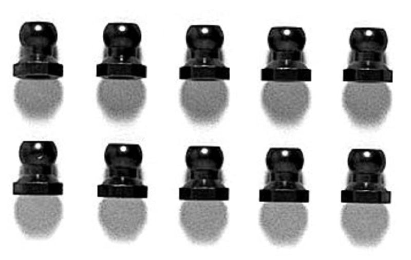 Tamiya 300053599 – Aluminium Ball Groove Fluoride, 5 mm, Pack of 10