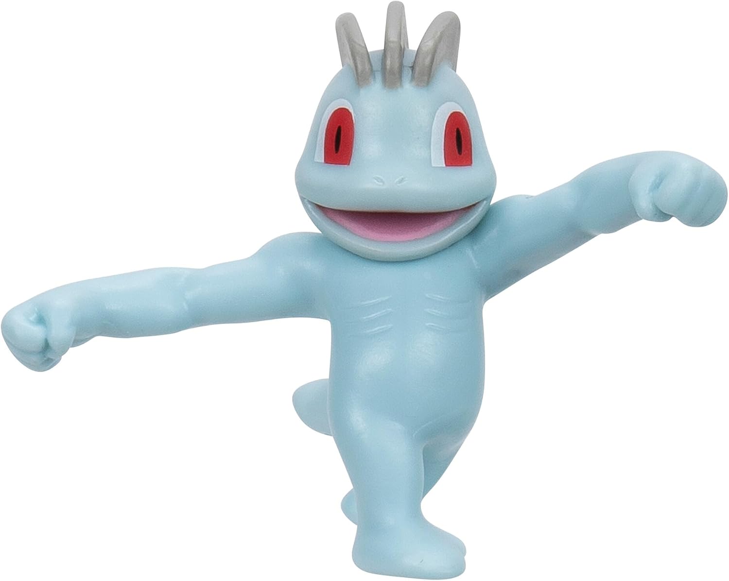 Pokémon Battle Figure 6 Pack - Features 2-Inch Battle Figures of Pikachu, Shuckle, Axew, Shinx, Eevee & Machop