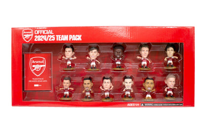 SoccerStarz - Arsenal Team Pack 11 Figure (2024/25 Version Classic Kit)