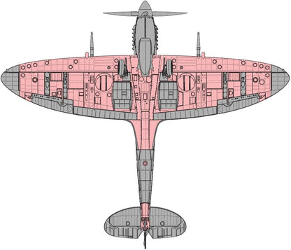 Airfix A17002 Modellbausatz, Geformte Farbe