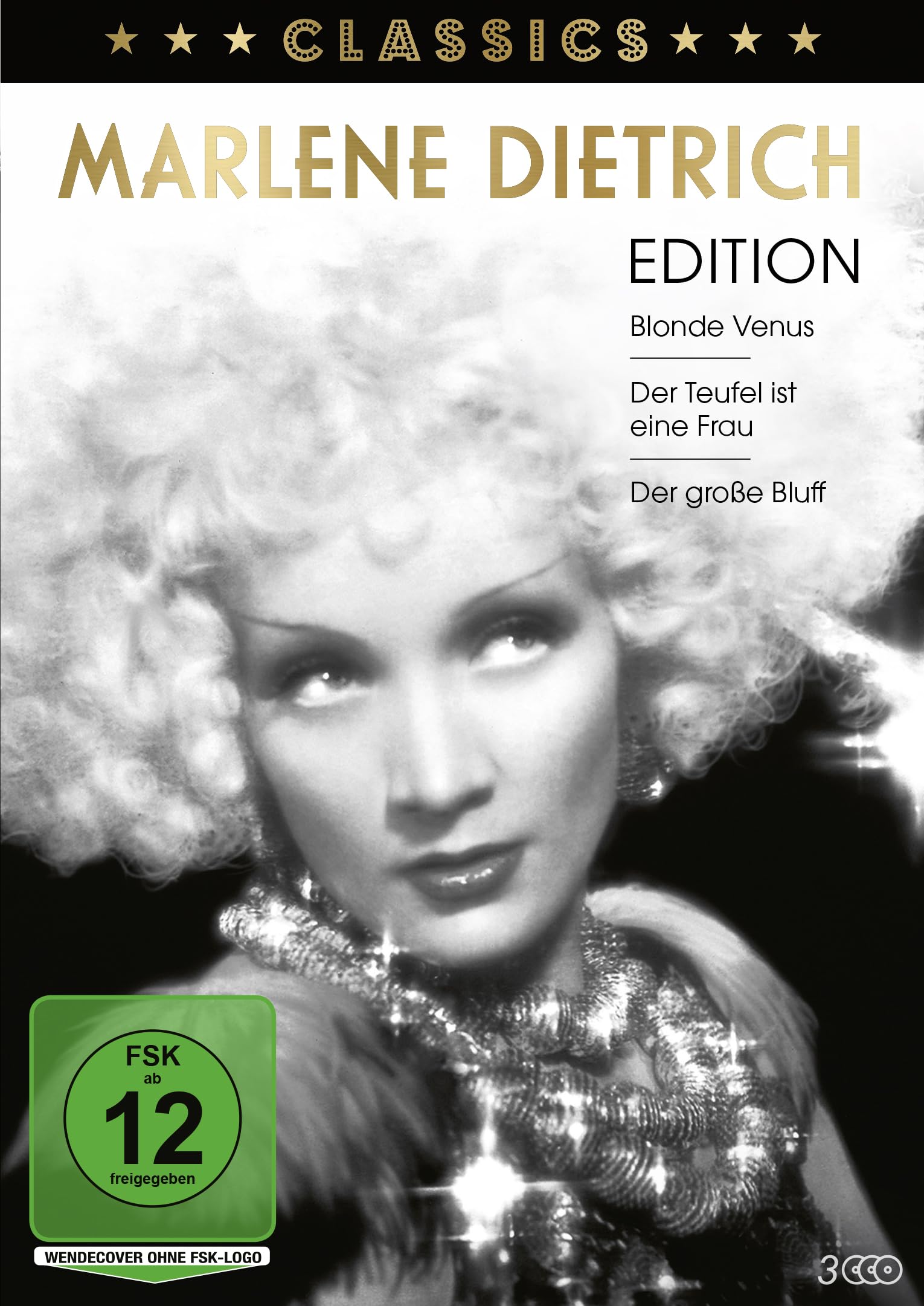 Marlene Dietrich Edition: Blonde Venus / Der Teufel ist eine Frau / Der große Bluff (3 Filme auf 3 DVDs
