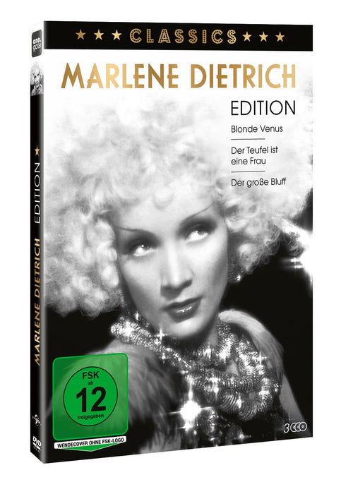 Marlene Dietrich Edition: Blonde Venus / Der Teufel ist eine Frau / Der große Bluff (3 Filme auf 3 DVDs)