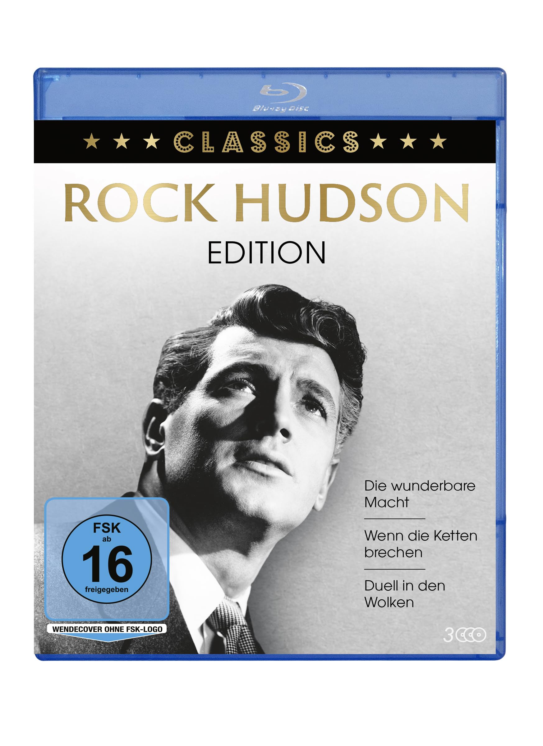 Rock Hudson Edition: Die wunderbare Macht / Wenn die Ketten brechen / Duell in den Wolken (3 Filme auf 3 Blu-rays