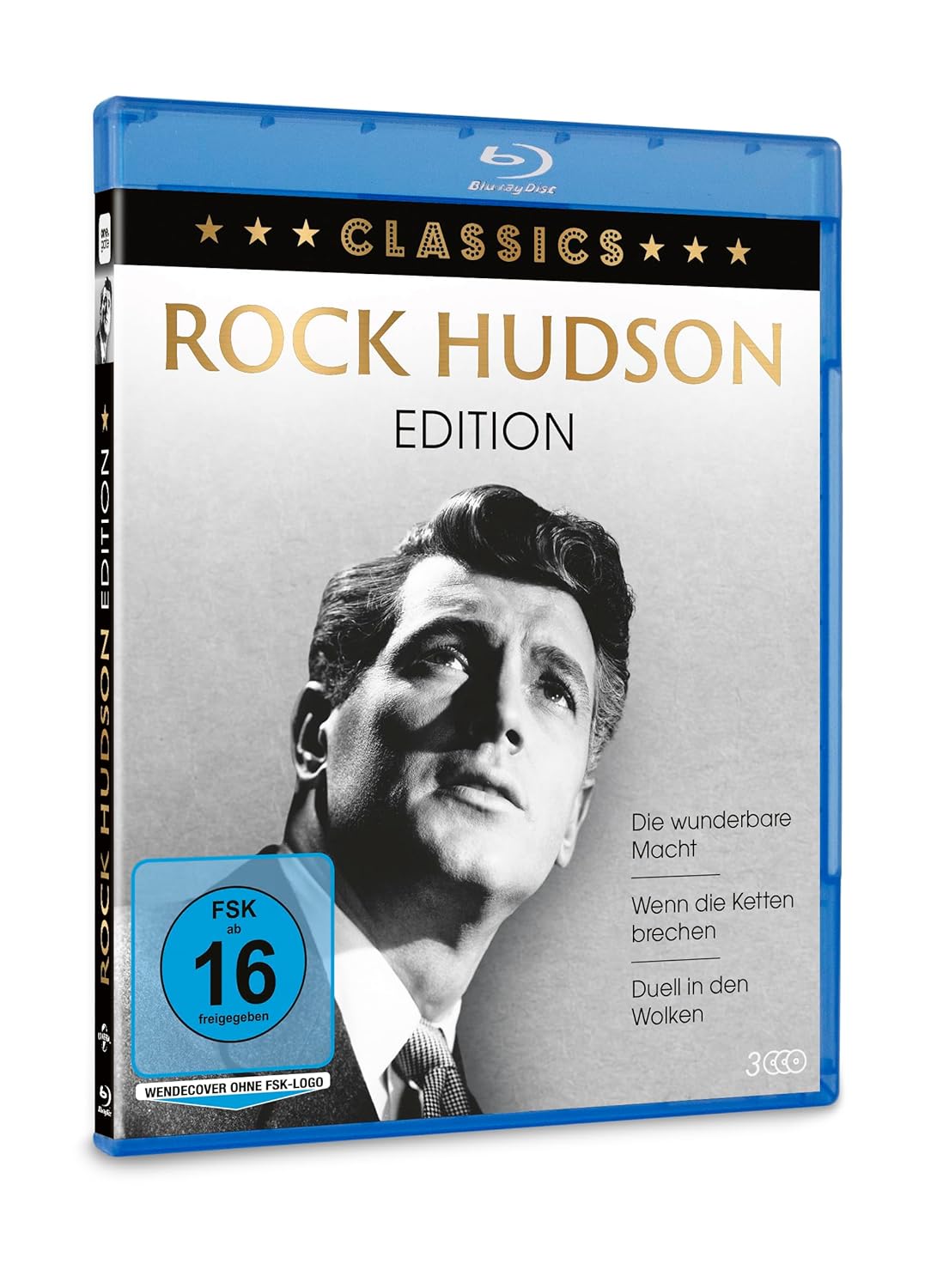 Rock Hudson Edition: Die wunderbare Macht / Wenn die Ketten brechen / Duell in den Wolken (3 Filme auf 3 Blu-rays