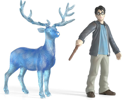schleich 42680 Harry Potter & Patronus, from 6 years WIZARDING WORLD - Figurine, 16 x 11 x 18 cm