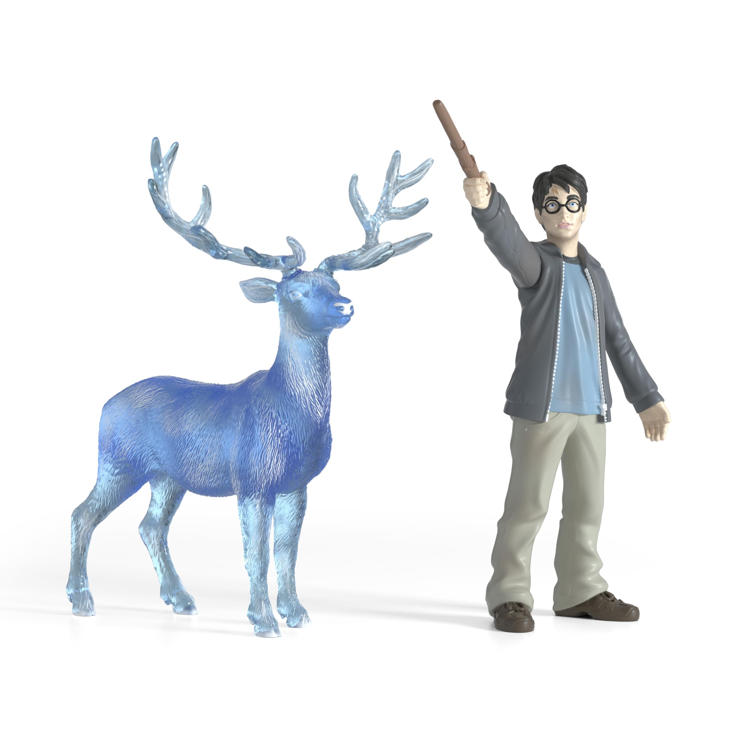 schleich 42680 Harry Potter & Patronus, from 6 years WIZARDING WORLD - Figurine, 16 x 11 x 18 cm