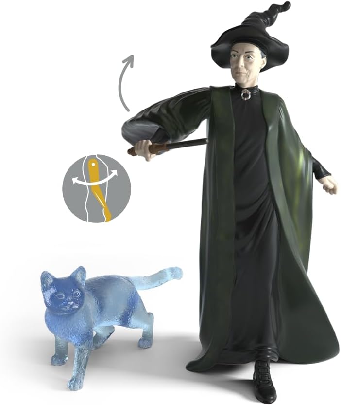 schleich 42682 McGranitt e Patronus, da 6 anni, WIZARDING WORLD - Figura, 16 x 11 x 18 cm