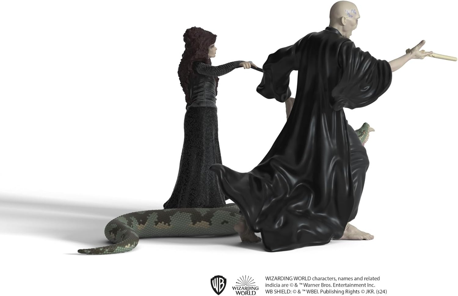 schleich 42684 Lord Voldemort, Nagini & Bellatrix Lestrange, from 6 years WIZARDING WORLD - Figurine, 21 x 16 x 18 cm