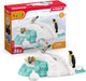 schleich 42661 Penguin Family Fun, from 3 years, WILD LIFE - Playset, 14 pieces