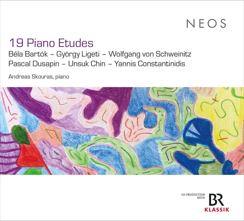 Andreas Skouras: 19 Piano Etudes