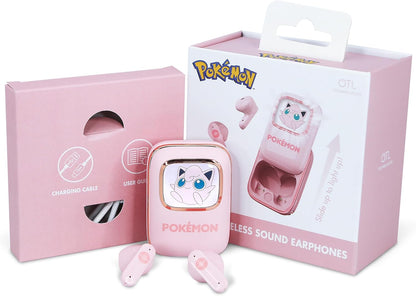 OTL Technologies Pokemon Jiggly Puff Slide TWS Earphones with Charging Case