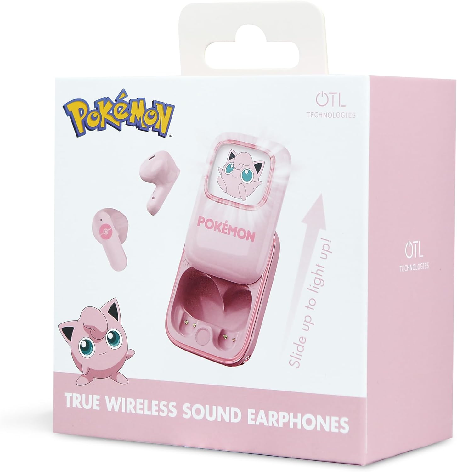 OTL Technologies Pokemon Jiggly Puff Slide TWS Earphones with Charging Case