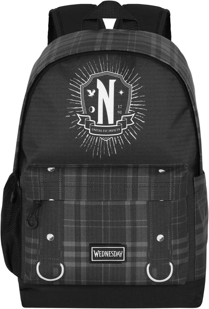 Wednesday Chains-Plus HS Backpack, Black, 30 x 44 cm, Capacity 23 L