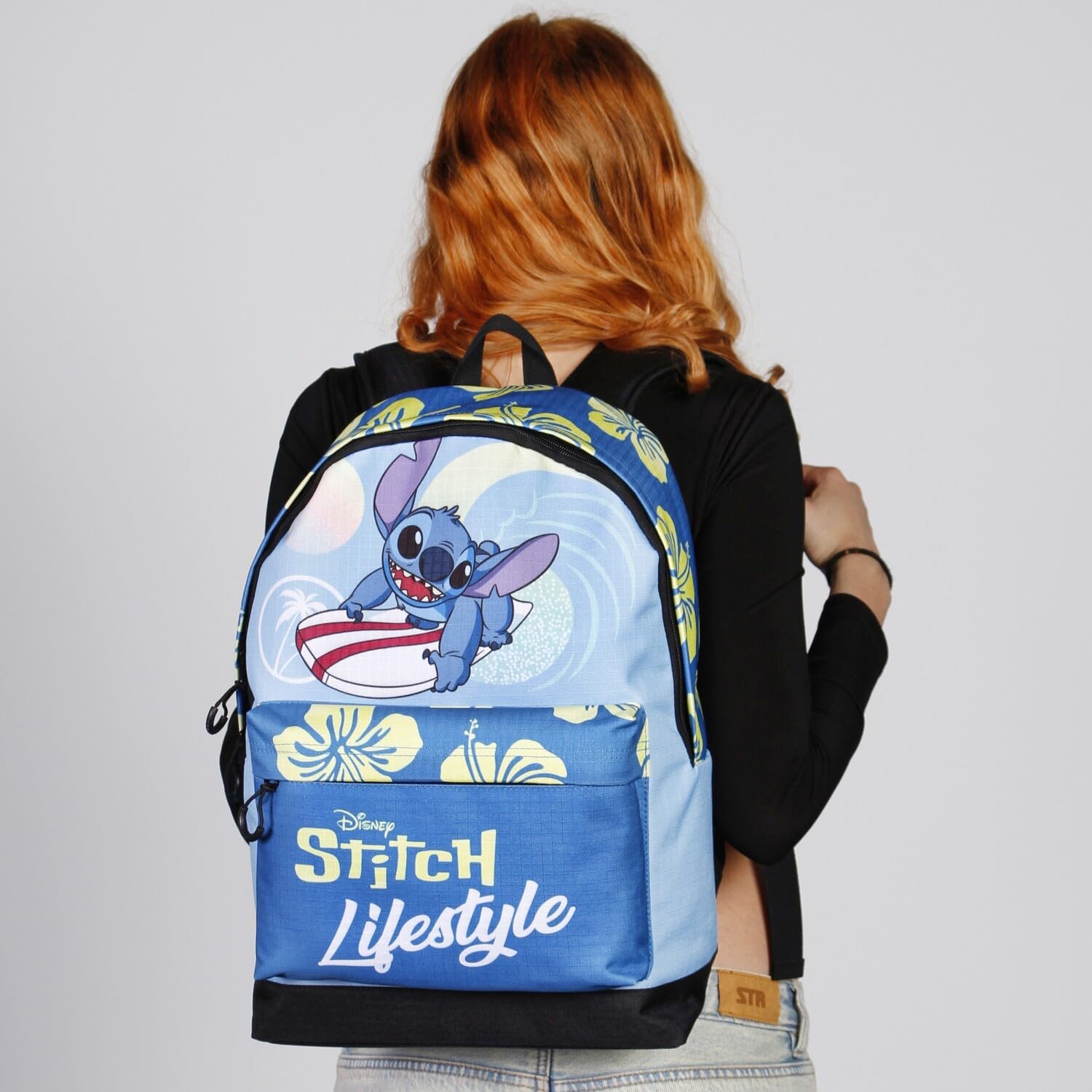 Lilo and Stitch Lifestyle-Fan HS Backpack 2.2, Blue, 31 x 44 cm, Capacity 24 L