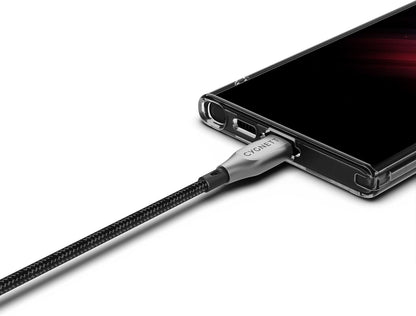 Cygnett Armoured USB-C To USB-C (USB 2.0) Cable - Black 3m
