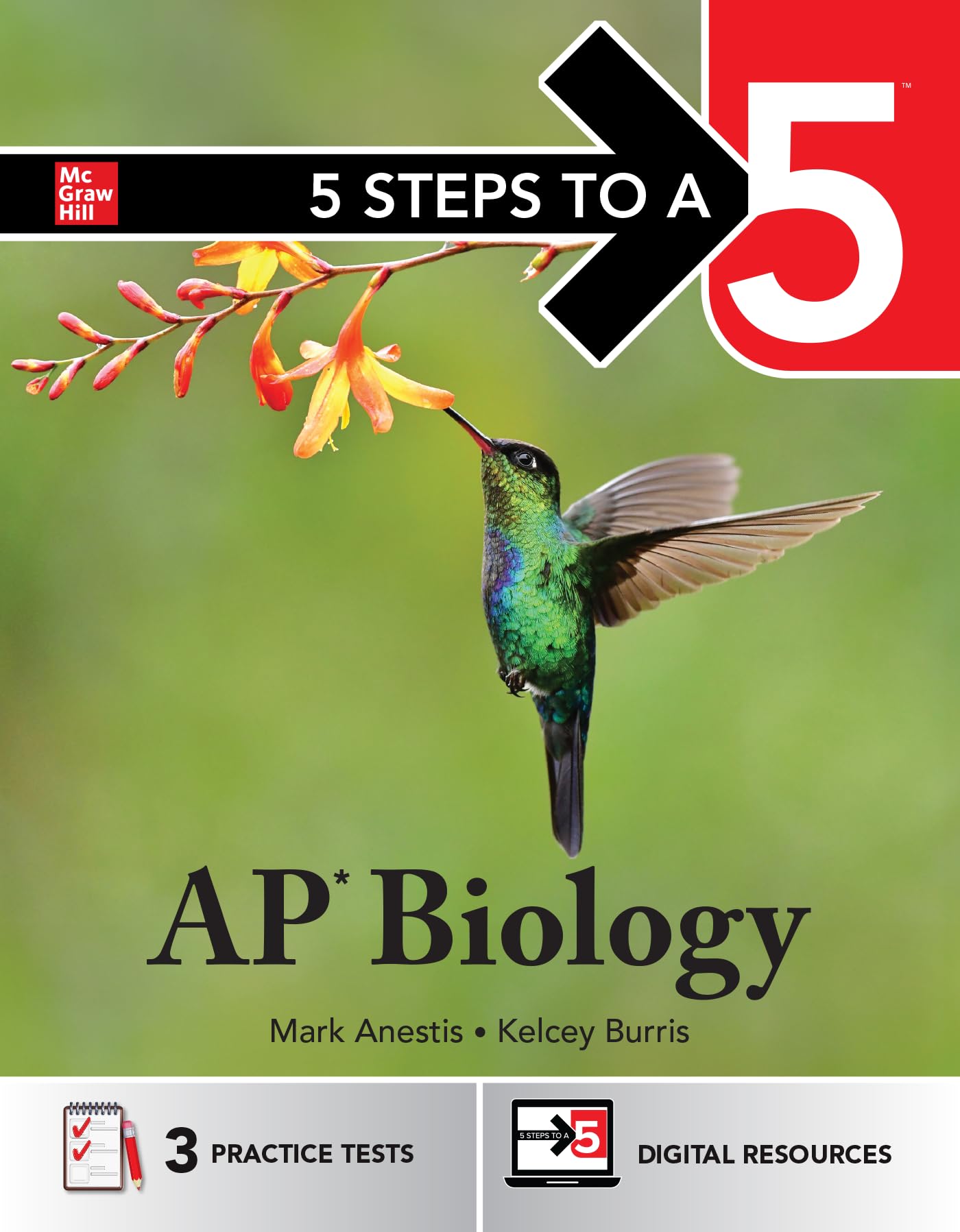 5 Steps to a 5: AP Biology 2026: Practice AP Tests + AP Content Review + Digital Exams