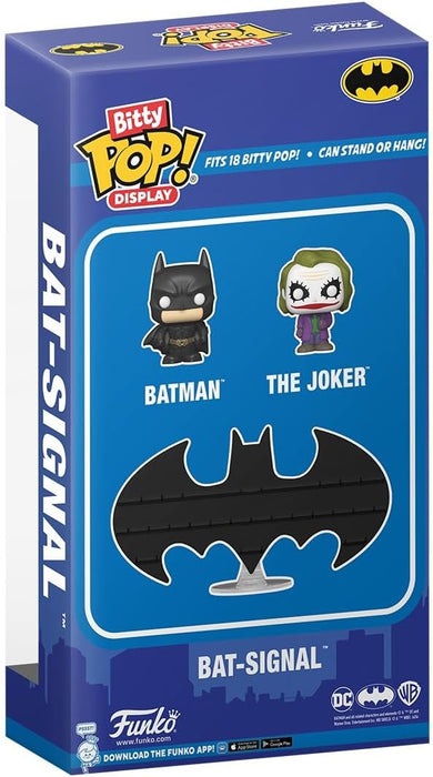 Funko Bitty POP! Display: Star Wars - Batman Signal - Batman™ and the Joker™ and Can Display a Total Of 18 Characters and A Surprise Mystery Mini Figure - 0.9 Inch (2.2 Cm) - Batman 1989