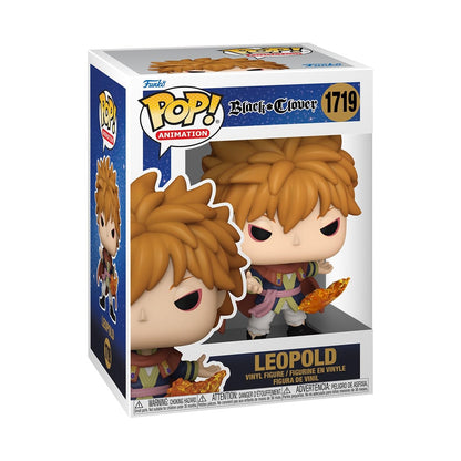 Funko Pop! Animation: Black Clover - Leopold Vermillion - Collectable Vinyl Figure - Gift Idea - Official Merchandise - Toys for Kids & Adults - Anime Fans - Model Figure for Collectors and Display