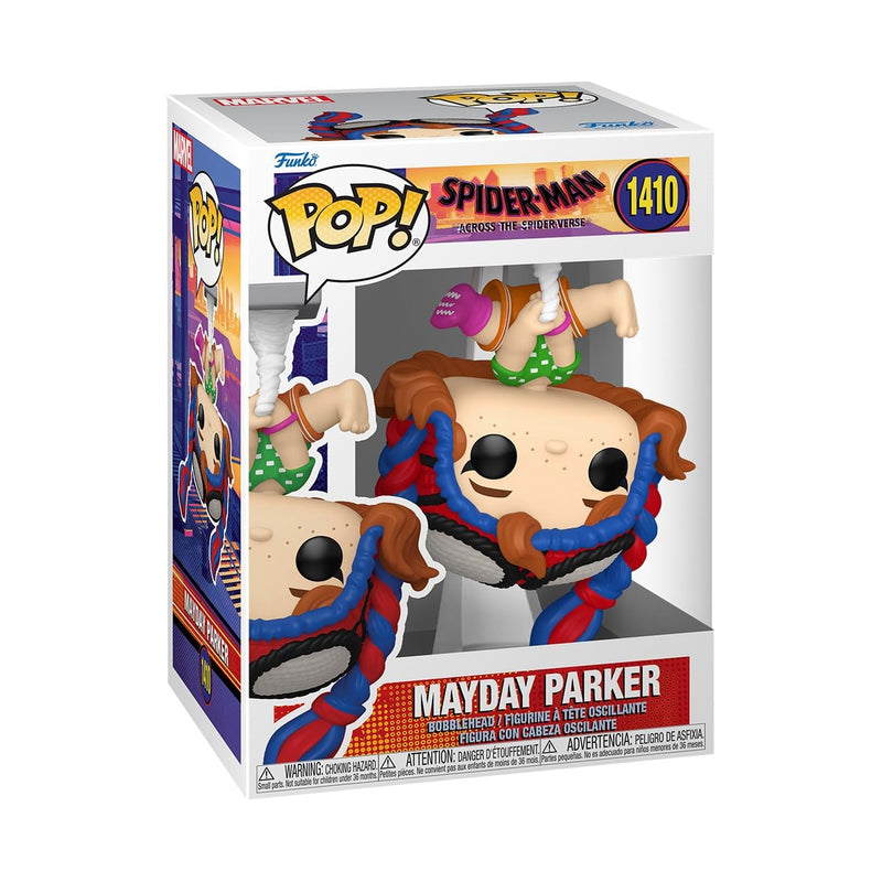 Funko Pop! Marvel: Spider-man Across the Spider-Verse - Mayday Parker - Spiderman Into the Spiderverse 2 - Collectable Vinyl Figure - Gift Idea - Official Merchandise - Toys for Kids & Adults