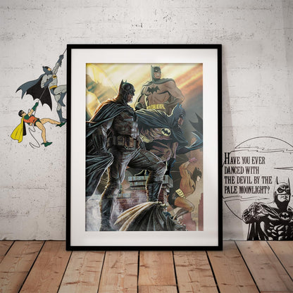 FaNaTtik Batman Limited Edition 85th Anniversary Art Print