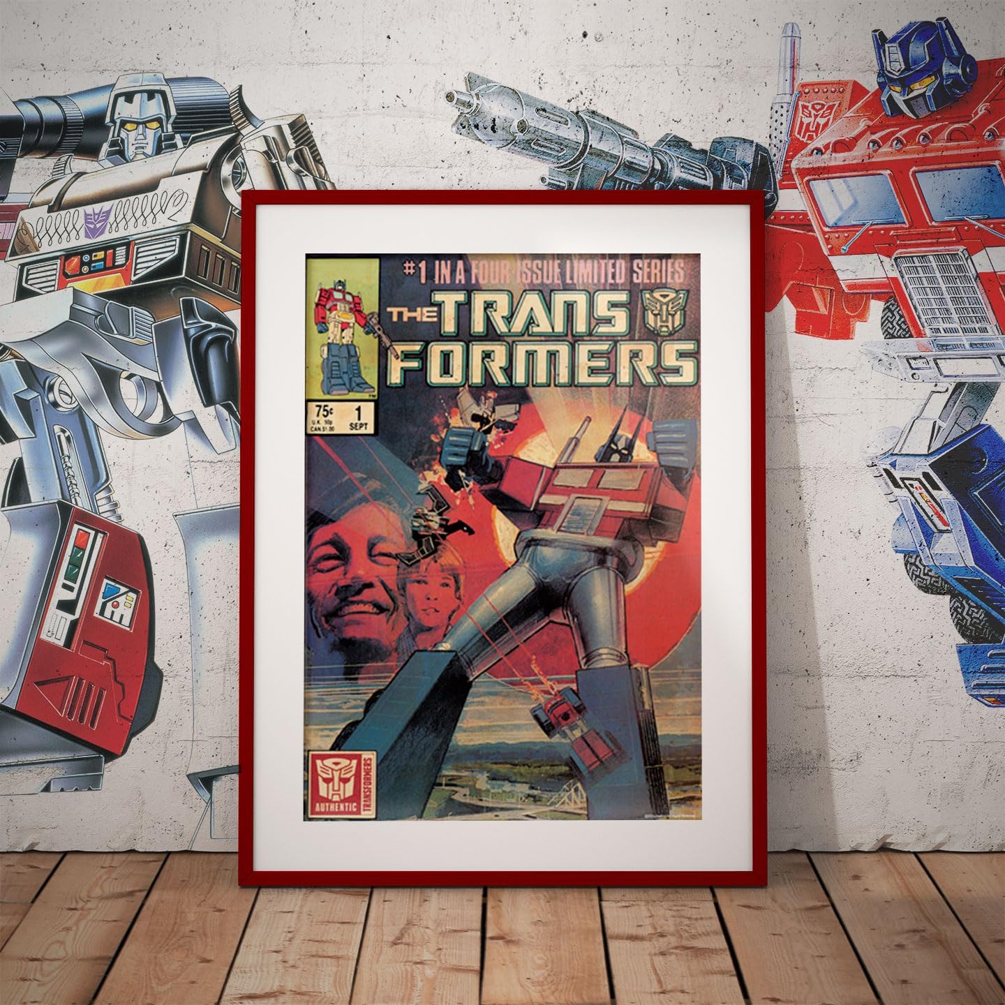 FaNaTtik Transformers 40th Anniversary A3 Art Print