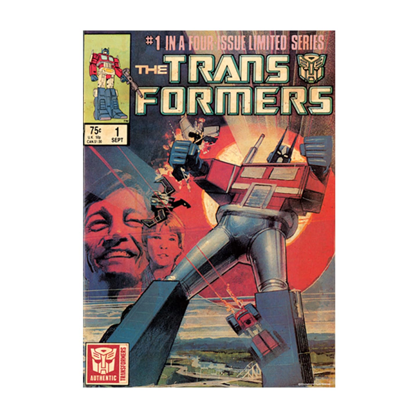 FaNaTtik Transformers 40th Anniversary A3 Art Print