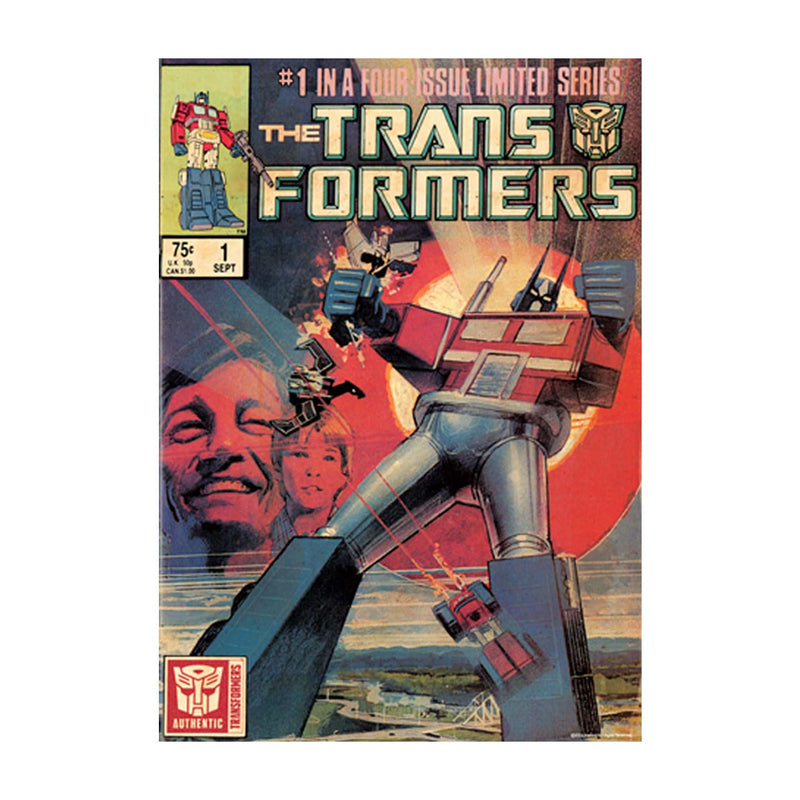 FaNaTtik Transformers 40th Anniversary A3 Art Print