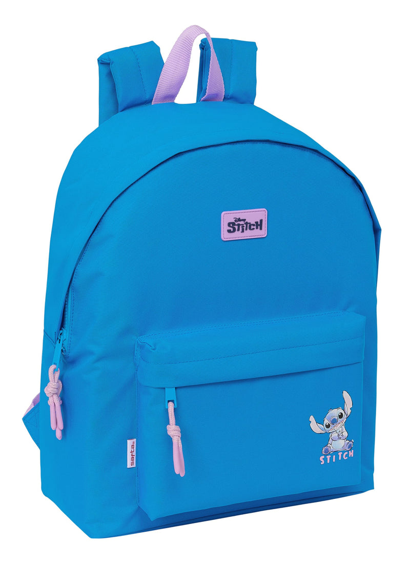 STITCH HAWAII - Children's Day Pack, Quality and Maximum Strength, Comfortable and Versatile, 33 x 15 x 42 cm, Blue, Estándar, Casual, Blue, Estándar, Blue, Estándar,, Blue, Estándar, Casual