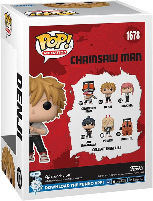 Funko Pop! Animation: CSM - Denji - Chainsaw Man - Collectable Vinyl Figure - Gift Idea - Official Merchandise - Toys for Kids & Adults - Anime Fans - Model Figure for Collectors and Display