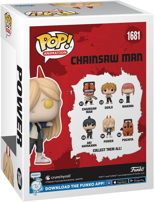 Funko Pop! Animation: CSM - Power - Chainsaw Man - Collectable Vinyl Figure - Gift Idea - Official Merchandise - Toys for Kids & Adults - Anime Fans - Model Figure for Collectors and Display