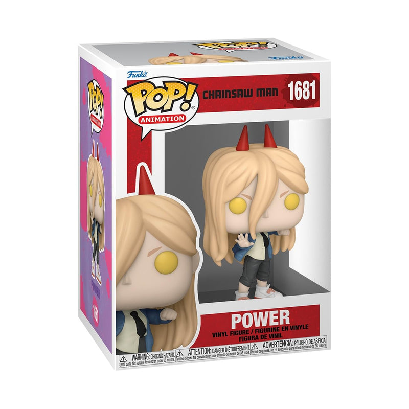 Funko Pop! Animation: CSM - Power - Chainsaw Man - Collectable Vinyl Figure - Gift Idea - Official Merchandise - Toys for Kids & Adults - Anime Fans - Model Figure for Collectors and Display