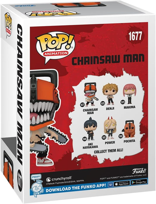 Funko POP! Animation - CSM - Chainsaw Man - 1/6 Kans op Zeldzame Achtervolgingsvariant - Bloederig - Verzamelbaar Vinyl Figuur - Cadeau Idee - Officiële Merchandise -Anime Fans